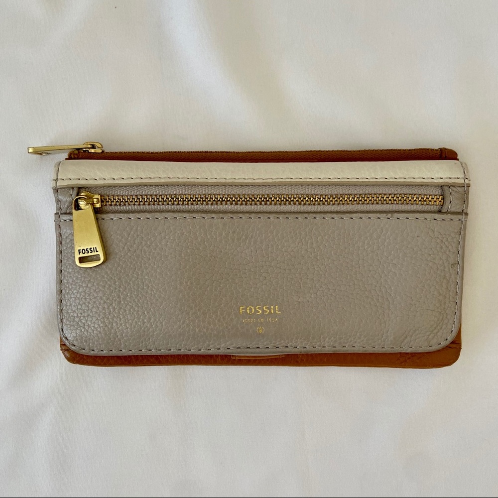 FOSSIL Tri-Colored Wallet